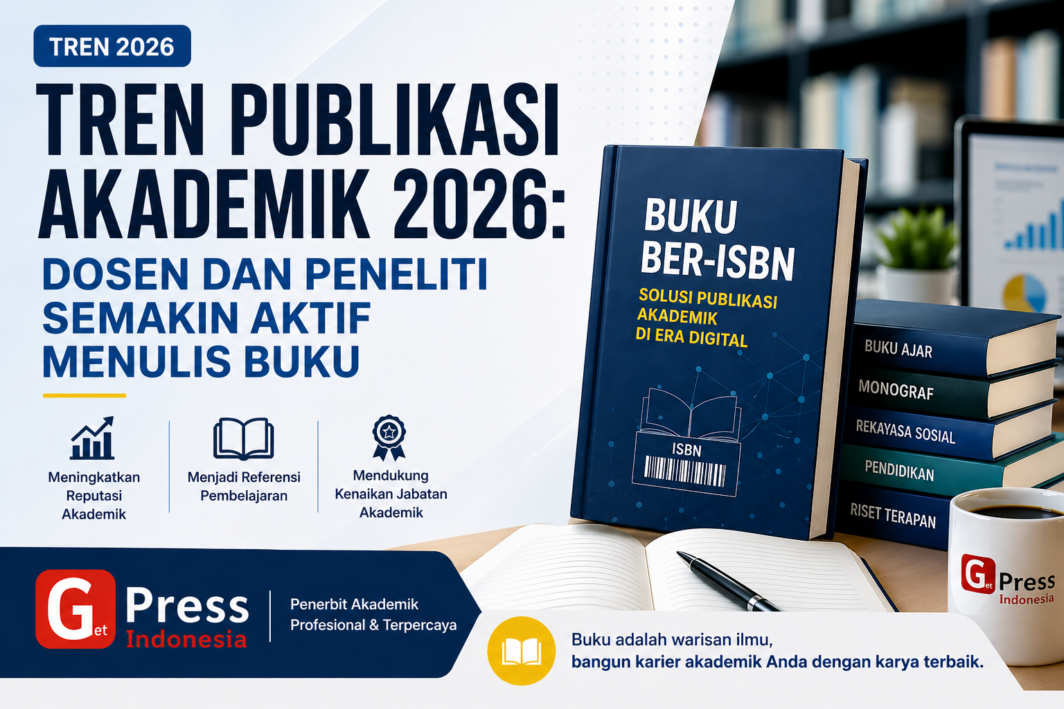 Tren Publikasi Akademik 2026: Dosen dan Peneliti Semakin Aktif Menulis Buku