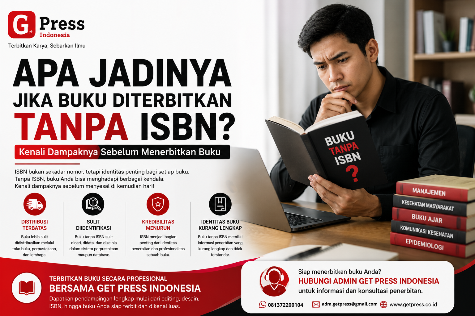 Apa Jadinya Jika Buku Diterbitkan Tanpa ISBN? Kenali Dampaknya Sebelum Menerbitkan Buku