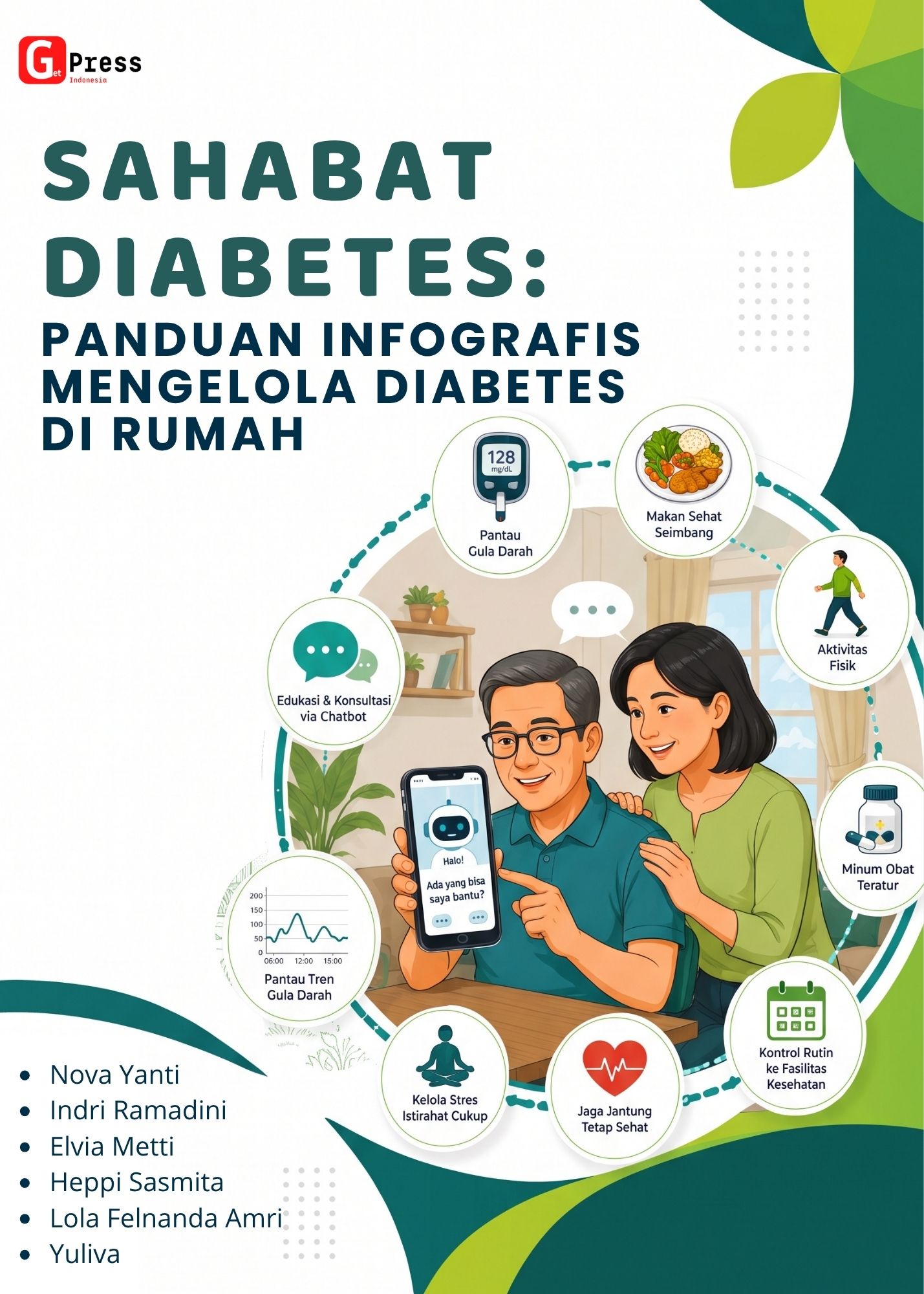 Sahabat Diabetes: Panduan Infografis Mengelola Diabetes Di Rumah