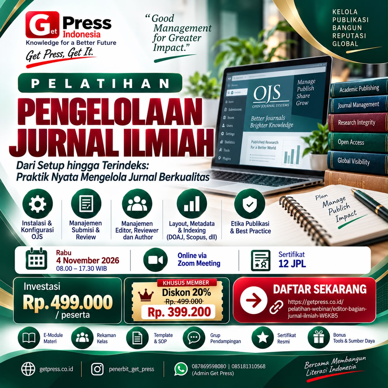 Pengelolaan Jurnal Ilmiah