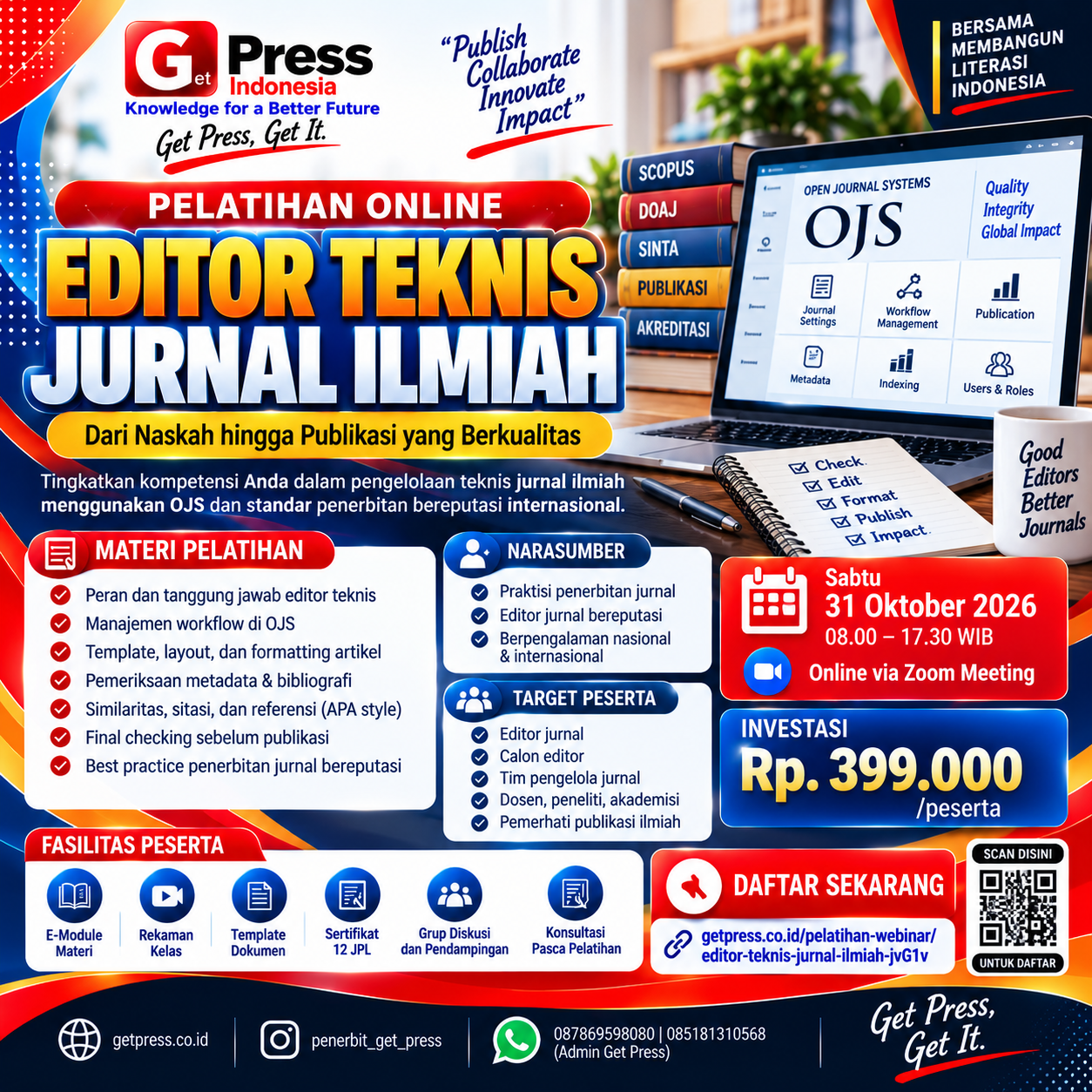 Editor Teknis Jurnal Ilmiah