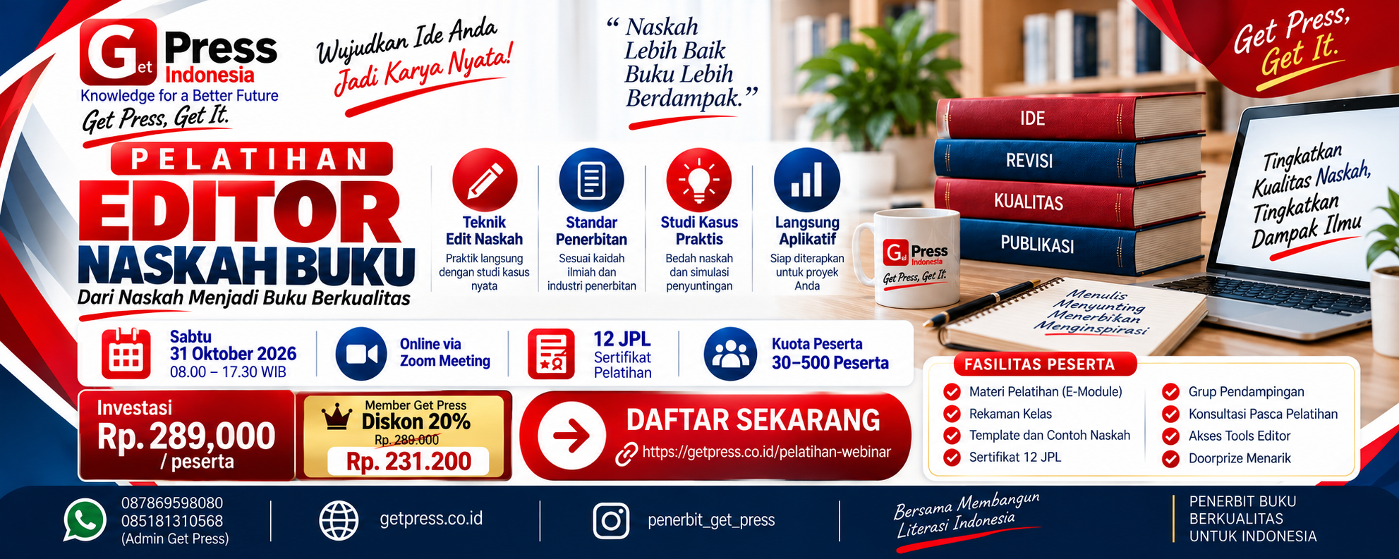 Pelatihan Editor Buku